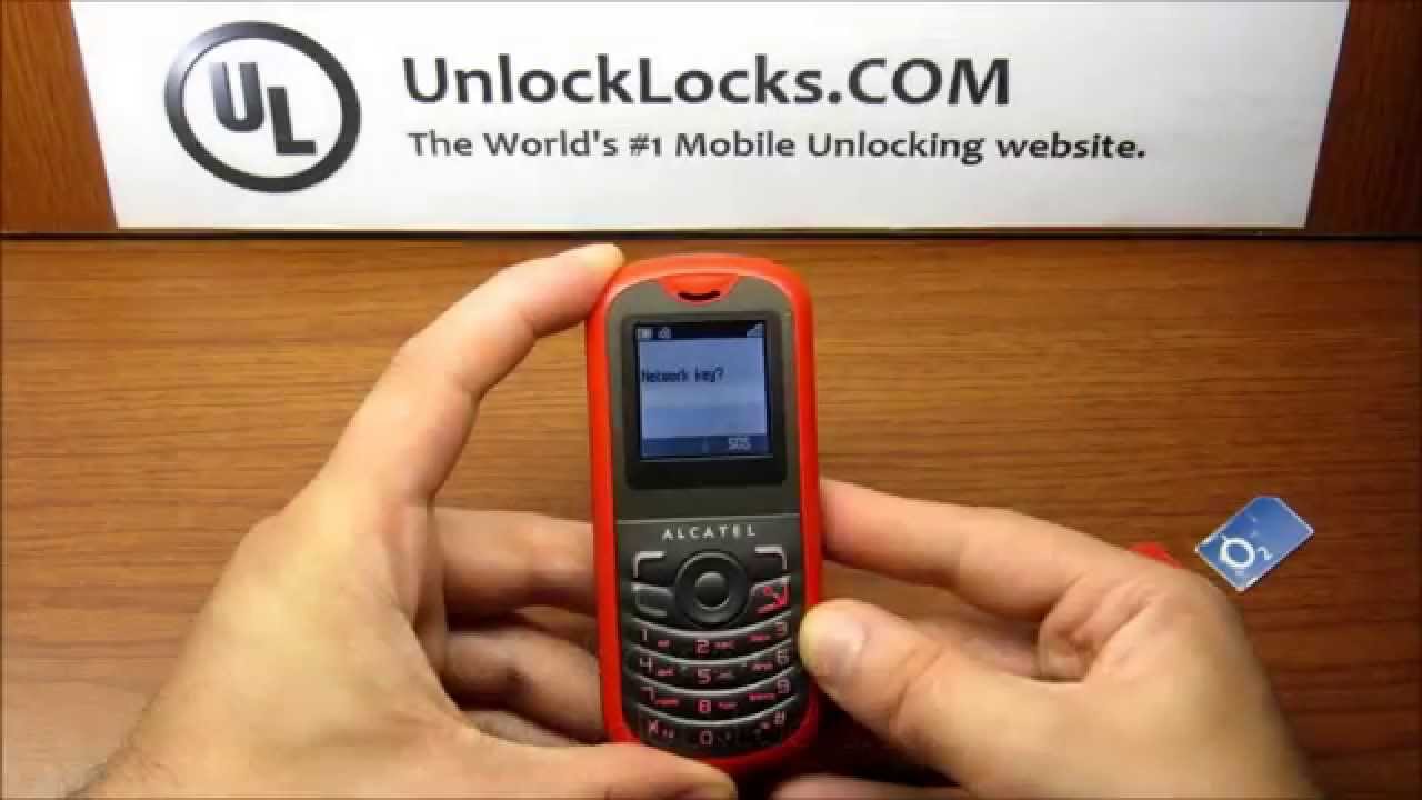 Alcatel one touch 308 unlock code free instructions
